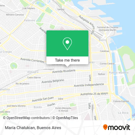 María Chalukian map