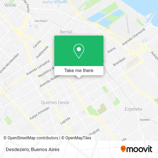 Desdezero map