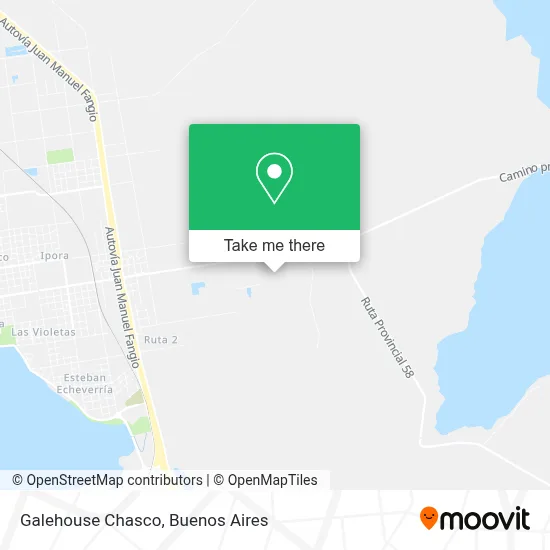 Galehouse Chasco map