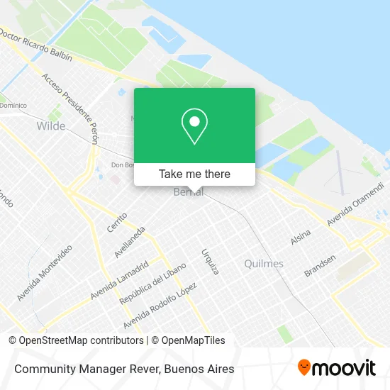 Community Manager Rever map