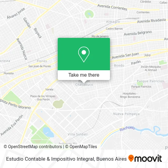 Estudio Contable & Impositivo Integral map