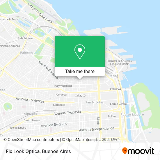 Fix Look Optica map