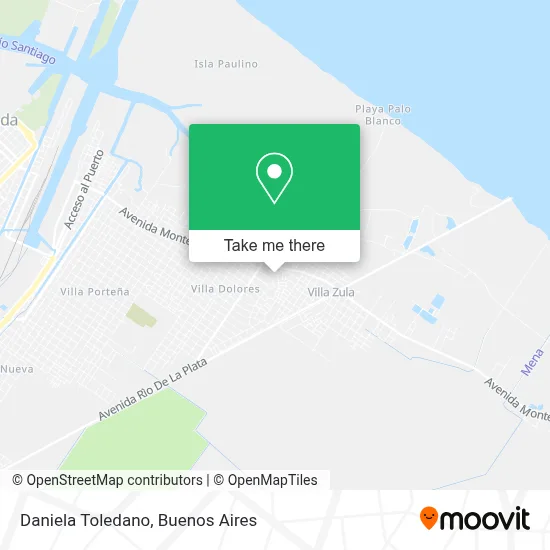 Daniela Toledano map