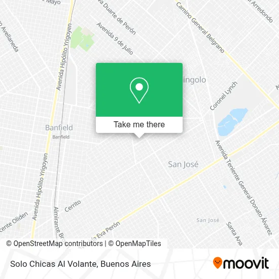 Solo Chicas Al Volante map