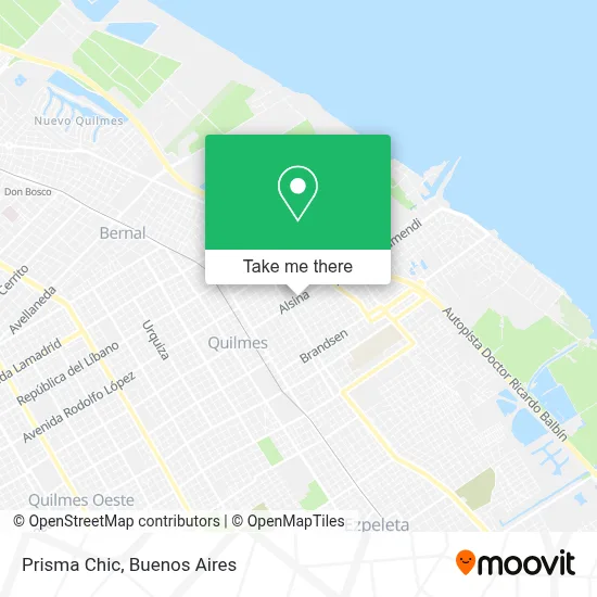 Prisma Chic map