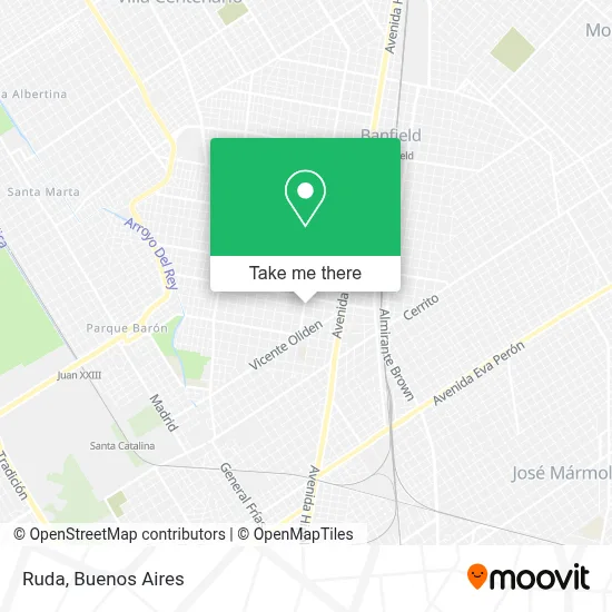 Ruda map