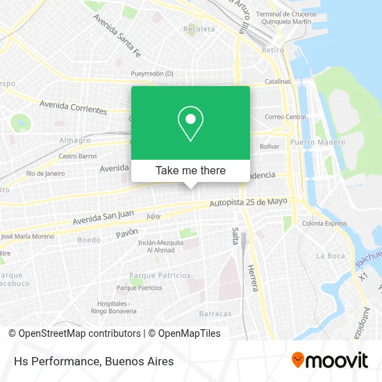Hs Performance map