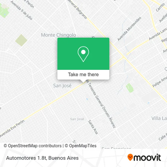Automotores 1.8t map
