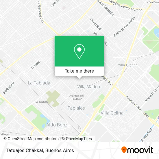 Tatuajes Chakkal map