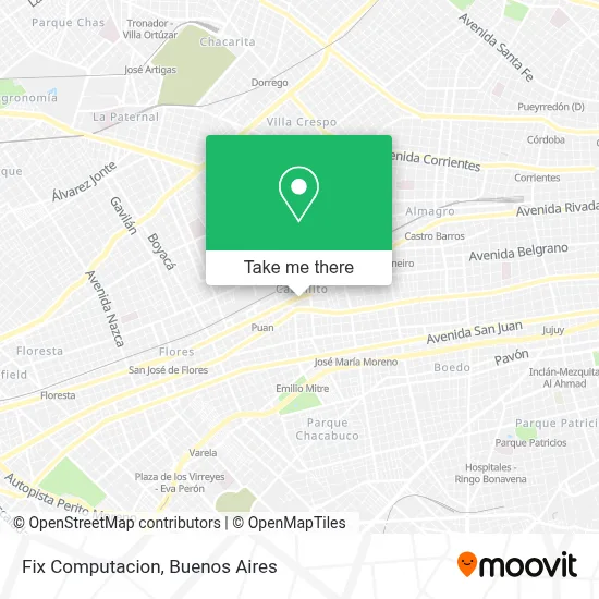 Fix Computacion map