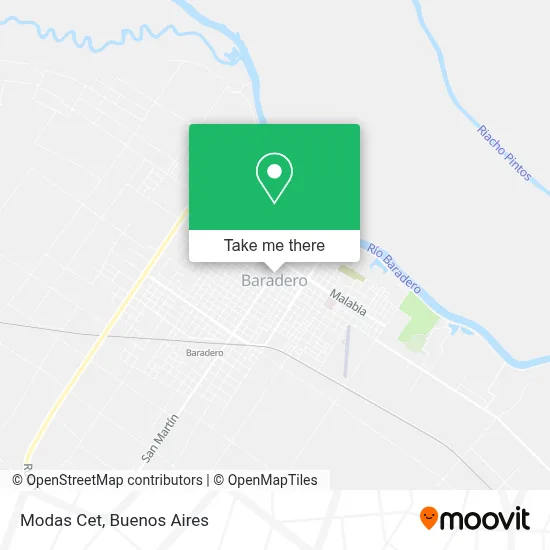 Modas Cet map