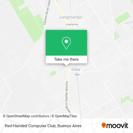 Red-Handed Computer Club map