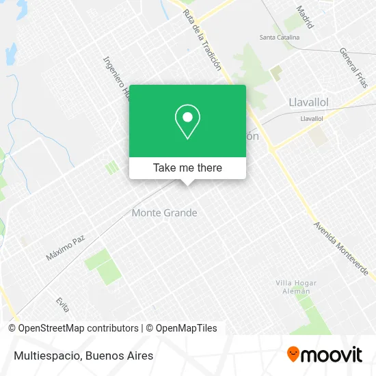 Multiespacio map