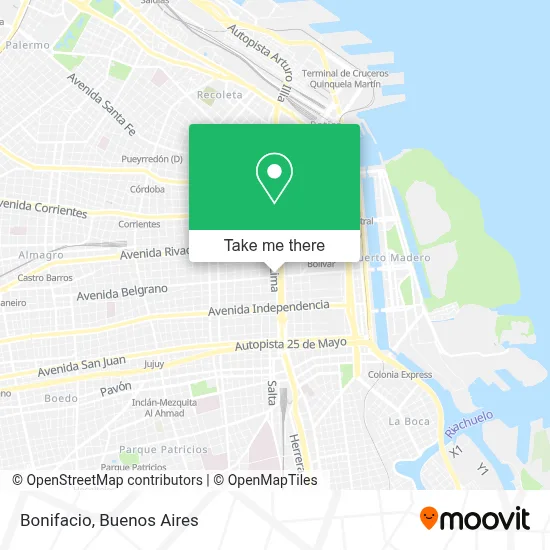 Bonifacio map