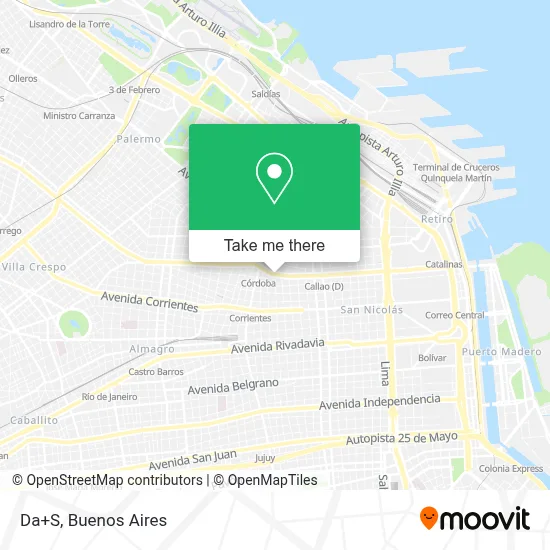 Da+S map