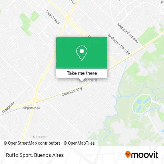 Ruffo Sport map