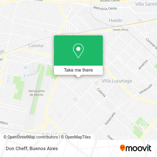 Don Cheff map
