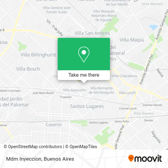 Mdm Inyeccion map