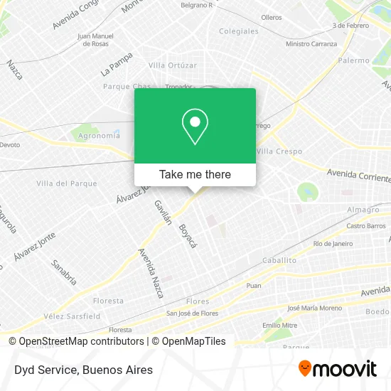 Dyd Service map