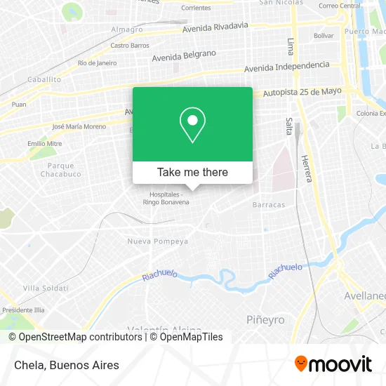 Chela map