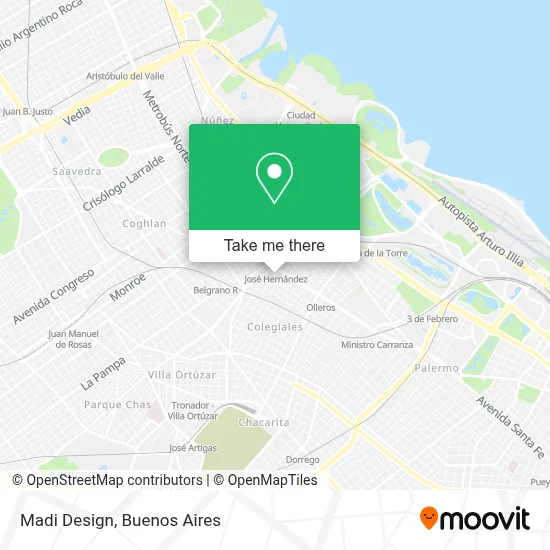 Madi Design map