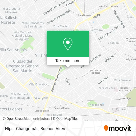 Hiper Changomâs map