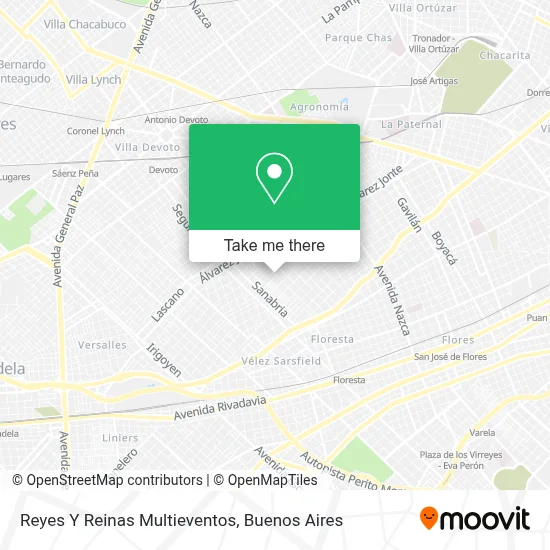 Reyes Y Reinas Multieventos map