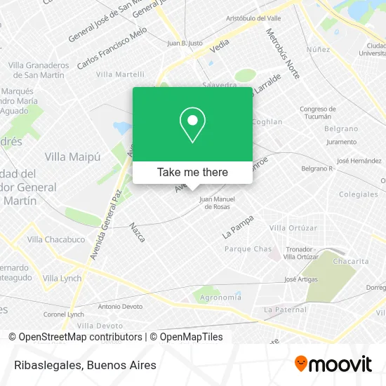 Ribaslegales map