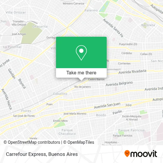 Carrefour Express map
