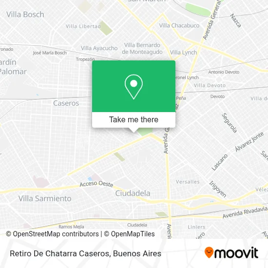 Retiro De Chatarra Caseros map