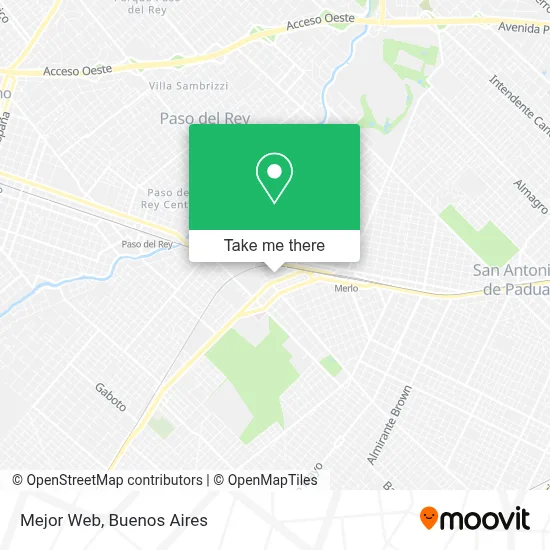 Mejor Web map