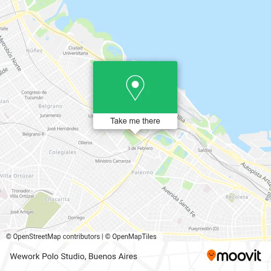 Wework Polo Studio map