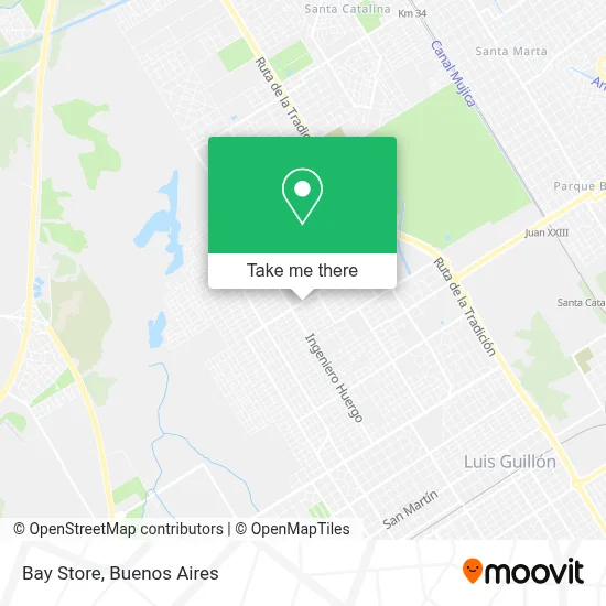 Bay Store map
