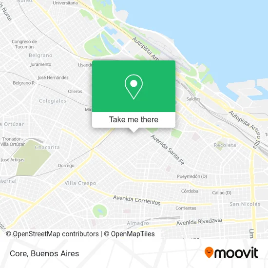 Core map