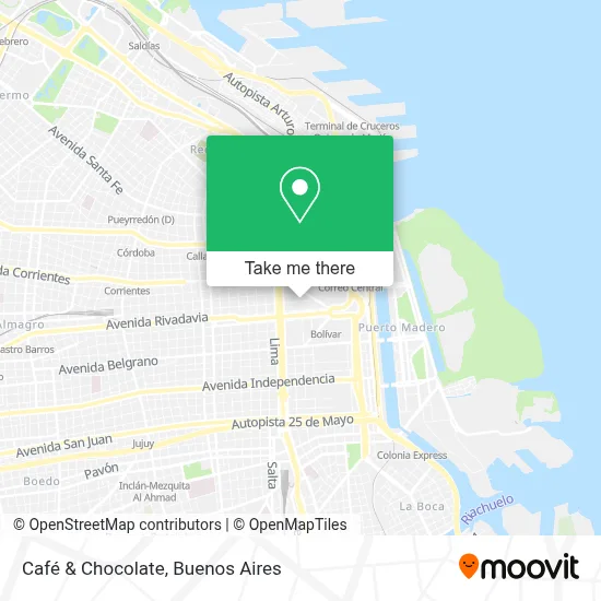 Café & Chocolate map