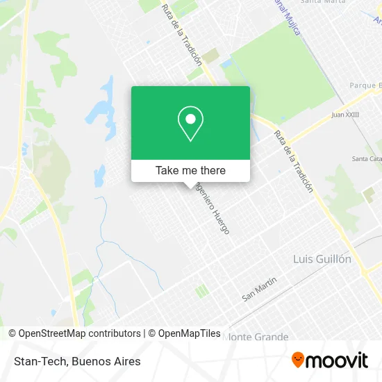 Stan-Tech map