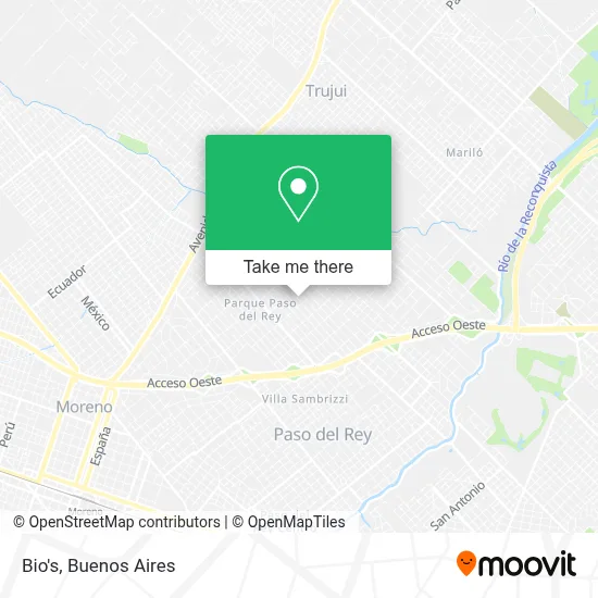 Bio's map