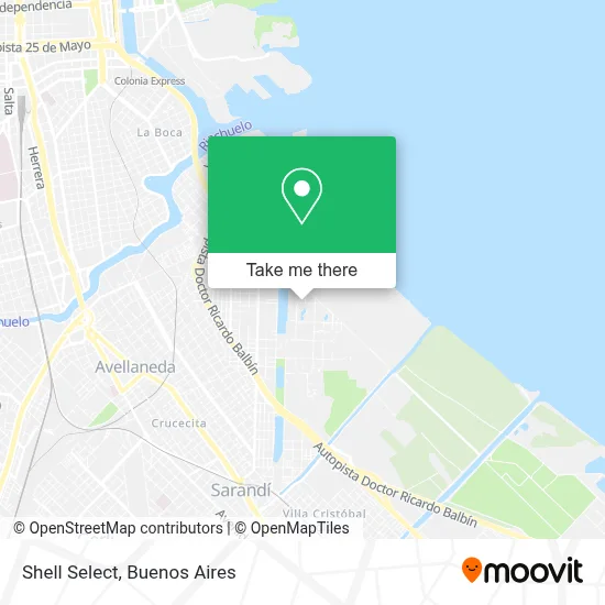 Shell Select map