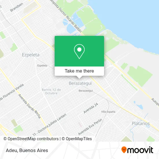 Adeu map