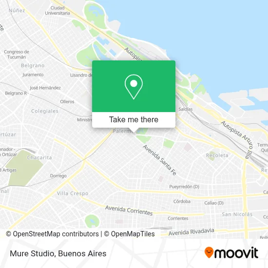 Mure Studio map
