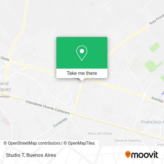 Studio T map