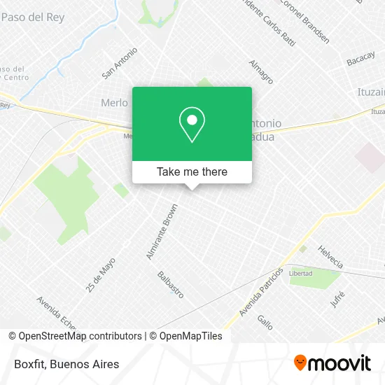 Boxfit map