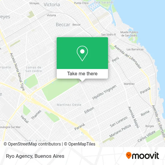 Ryo Agency map