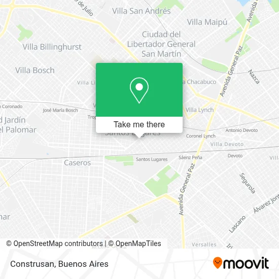 Construsan map