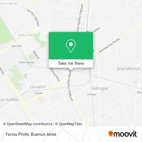 Tecno Profe map