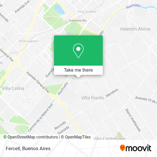 Fercell map