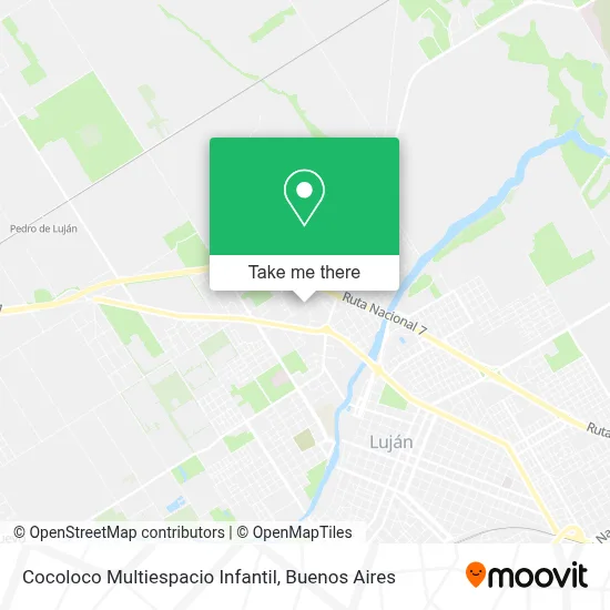 Cocoloco Multiespacio Infantil map