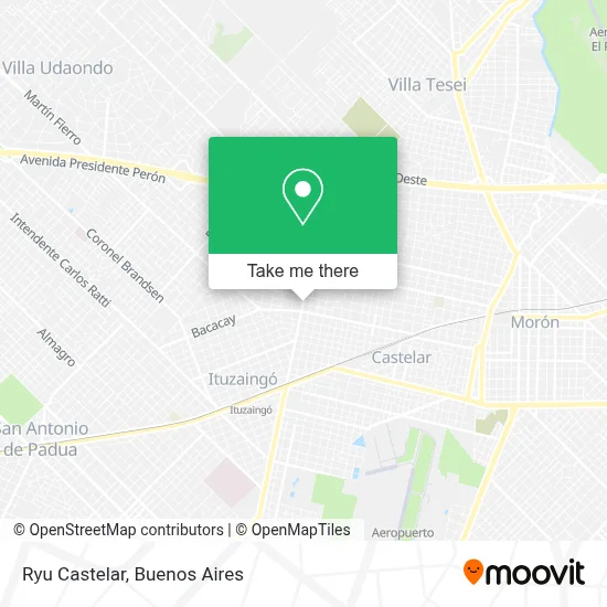 Ryu Castelar map