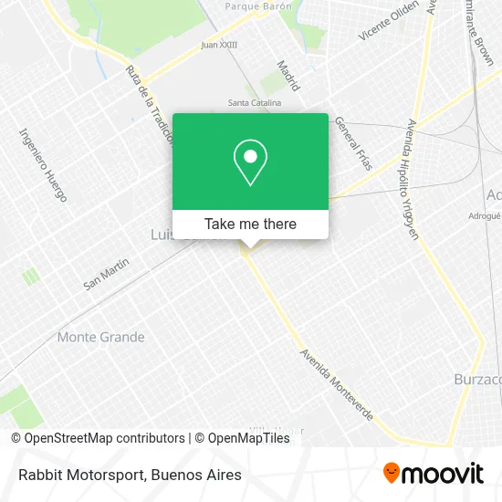 Rabbit Motorsport map