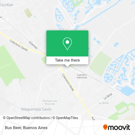 Bus Beer map